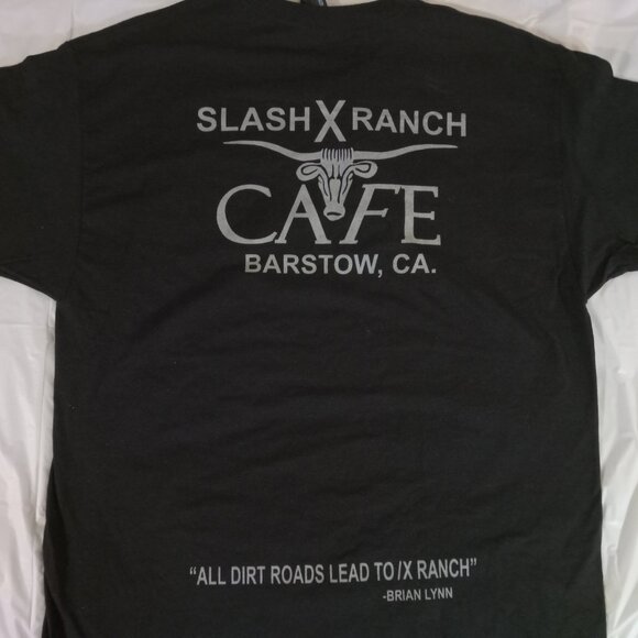 Other - Slash X Cafe Men's Black Graphic Tee sz. XL